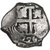 Image 2 : BOLIVIA, Potosí, cob 4 reales, 1726 Y, Louis I, rare, ex-Ponte.