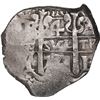 Image 1 : BOLIVIA, Potosí, cob 4 reales, 1727 Y, (Louis I), rare, ex-Ponte.
