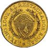 Image 1 : ARGENTINA, La Rioja, gold 8 escudos, 1845 RB, Rosas, rare, NGC AU 55.