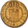 Image 2 : CHILE, Santiago, gold bust 8 escudos, Charles III, 1766 J, final digit in date 6/6 (unique variety),