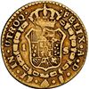 Image 2 : CHILE, Santiago, gold bust 1 escudo, Ferdinand VII (bust of Charles IV), 1817/6 JF, mintmark and ass