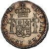 Image 2 : CHILE, Santiago, bust ½ real, Ferdinand VII (bust of Charles IV), 1817 FJ, NGC MS 64 (Colección Val