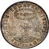 Image 1 : CHILE, Santiago, "volcano" peso, 1822 FI, NGC AU details / rev spot removed.
