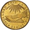 Image 1 : CHILE, Santiago, gold 8 escudos, 1835 IJ, NGC MS 62.