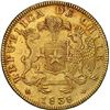 Image 2 : CHILE, Santiago, gold 8 escudos, 1838 IJ, NGC AU details / obv cleaned.