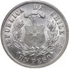 Image 2 : CHILE, Santiago, "condor" peso, 1884, NGC MS 64.
