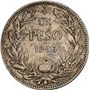 Image 2 : CHILE, Santiago, 1 peso, 1896/5, NGC XF 40 (Colección Val y Mexía Label), finest and only example in