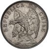 Image 1 : CHILE, Santiago, 1 peso, 1896, NGC AU 53 (Colección Val y Mexía Label).