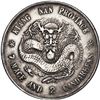Image 1 : CHINA, Kiangnan, Nanking mint, 7 mace 2 candareens (dollar), Kuang-hsü, (1898), dragon's eyeballs in