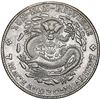 Image 1 : CHINA, Yunnan, Kunming mint, 7 mace 2 candareens (dollar), Kuang-hsü, (1908), 云南