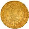 Image 2 : COLOMBIA, Bogotá, gold bust 8 escudos, Charles IV, 1792 JJ, no • between J's.