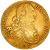 Image 1 : COLOMBIA, Bogotá, gold bust 8 escudos, Charles IV, 1804 J•J, ex-JEAS.
