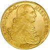 Image 1 : COLOMBIA, Bogotá, gold bust 8 escudos, Ferdinand VII (bust of Charles IV), 1813 J•F, ex-JEA