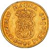 Image 2 : COLOMBIA, Popayán, gold bust 2 escudos, Charles III (bust of Ferdinand VI), 1762 J, ex-JEAS.