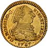 Image 1 : COLOMBIA, Popayán, gold bust 1 escudo, Charles III, 1787 SF, NGC MS 63, finest known in NGC census, 