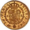 Image 2 : COLOMBIA, Bogotá, gold bust 1 escudo, Ferdinand VII (bust of Charles IV), 1811 JF, NGC MS 64, finest
