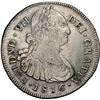 Image 1 : COLOMBIA, Popayán, bust 8 reales, Ferdinand VII (bust of Charles IV), 1816 F, NGC VF 30, "top pop", 