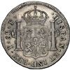 Image 2 : COLOMBIA, Popayán, bust 8 reales, Ferdinand VII (bust of Charles IV), 1816 F, NGC VF 30, "top pop", 