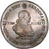 Image 1 : COLOMBIA, 4 reales-sized proclamation medal, Ferdinand VII (bust of Charles IV), 1808, Popayán, cord