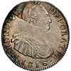 Image 1 : COLOMBIA, Bogotá, bust 2 reales, Ferdinand VII (bust of Charles IV), 1816 F•J, NGC AU 58, e