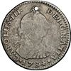 Image 1 : COLOMBIA, Bogotá, bust 1 real, Charles III, 1784 J•J, mintmark N•R, rare, NGC G de