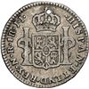 Image 2 : COLOMBIA, Bogotá, bust 1 real, Charles III, 1784 J•J, mintmark N•R, rare, NGC G de