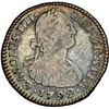 Image 1 : COLOMBIA, Bogotá, bust 1 real, Charles IV, 1792 J•J, no • in mintmark, NGC F 15, e