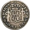 Image 2 : COLOMBIA, Bogotá, bust ½ real, Charles III, 1772 V•J, no • in mintmark, NGC F deta