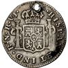 Image 2 : COLOMBIA, Bogotá, bust ½ real, Charles III, 1773 V•J, mintmark N•R, NGC F details 