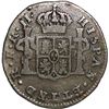 Image 2 : COLOMBIA, Bogotá, bust ½ real, Charles III, 1784 JJ, mintmark N•R, no • between J'