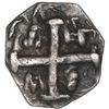 Image 2 : COLOMBIA, Cartagena, "imitation cob" ½ real, no date (ca. 1815), rare.