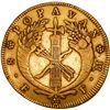 Image 2 : COLOMBIA, Popayán, gold 8 escudos, 1829 FM, rare, ex-JEAS.