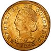 Image 1 : COLOMBIA, Popayán, gold 8 escudos, 1834 FM, rare, ex-JEAS.