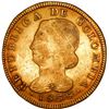 Image 1 : COLOMBIA, Popayán, gold 8 escudos, 1834 UR, 1/1 and 4/4 in date, ex-JEAS.