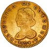 Image 1 : COLOMBIA, Bogotá, gold 2 escudos, 1824 JF, rare, ex-JEAS.