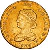 Image 1 : COLOMBIA, Bogotá, gold 2 escudos, 1836 RS, rare, ex-JEAS.