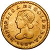 Image 1 : COLOMBIA, Popayán, gold 1 escudo, 1827 RU, doubled-die obverse, ex-JEAS.