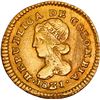 Image 1 : COLOMBIA, Popayán, gold 1 escudo, 1831/21 RU/M, ex-JEAS.