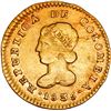 Image 1 : COLOMBIA, Popayán, gold 1 escudo, 1835 RU, rare, ex-JEAS.