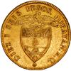 Image 2 : COLOMBIA, Popayán, gold 16 pesos, 1841 RU, rare, ex-JEAS.