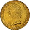Image 1 : COLOMBIA, Bogotá, gold 16 pesos, 1846 RS, NGC MS 62.