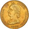 Image 1 : COLOMBIA, Bogotá, gold 16 pesos, 1847 RS, ex-JEAS.