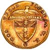 Image 2 : COLOMBIA, Popayán, gold 2 pesos, 1845 UE, rare, ex-JEAS.