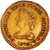 Image 1 : COLOMBIA, Popayán, gold 2 pesos, 1846 UE, ex-JEAS.