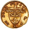 Image 2 : COLOMBIA, Bogotá, gold 1 peso, 1838 RS, rare, ex-JEAS.