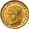 Image 1 : COLOMBIA, Popayán, gold 10 pesos, 1858, NGC MS 64, ex-JEAS.