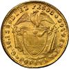 Image 2 : COLOMBIA, Popayán, gold 10 pesos, 1858, NGC MS 64, ex-JEAS.