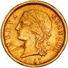 Image 1 : COLOMBIA, Bogotá, gold 5 pesos, 1857, rare, ex-JEAS.