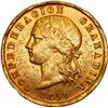 Image 1 : COLOMBIA, Bogotá, gold 20 pesos, 1859, very rare, ex-JEAS.