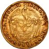 Image 2 : COLOMBIA, Popayán, gold 10 pesos, 1861, ex-JEAS.
